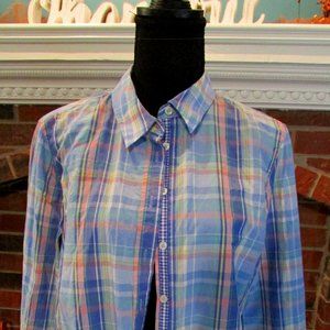 Talbots Pastel Button Up, No Size, Petite